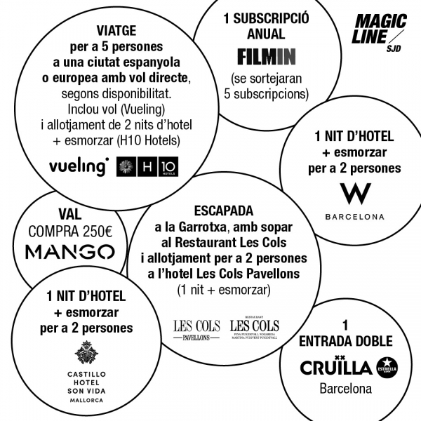 Talonari del Gran Sorteig Magic Line SJD. Conté 50 butlletes. 2026